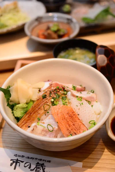 Deliciosa comida japonesa — Fotografia de Stock