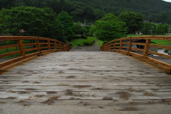 Γέφυρα σε nagano Νομός — Φωτογραφία Αρχείου