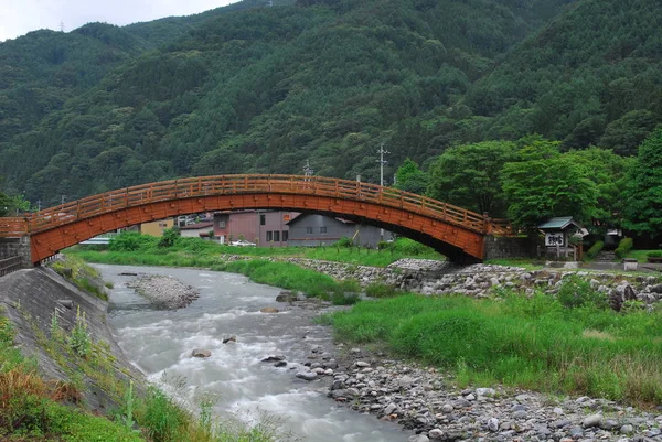 長野県を橋します。 — ストック写真