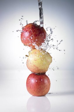 Ripe fresh apples