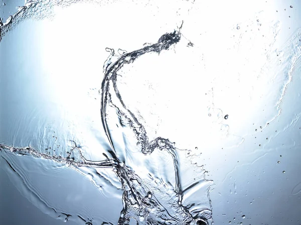 結晶水のしぶき — ストック写真