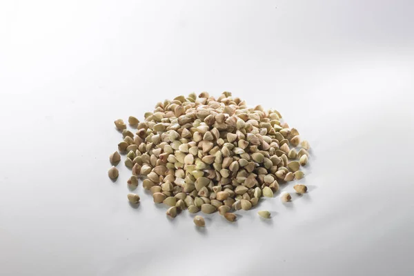 Dry green buckwheat — Stock Photo, Image