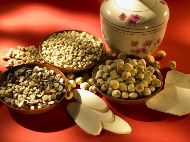 Chinese cuisine cooking ingredients  clipart