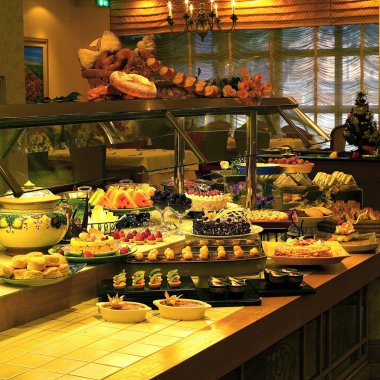 şekerli tatlı büfe olarak ayarla