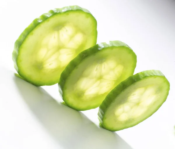 Fresh  Cucumber slices — Stock Photo, Image