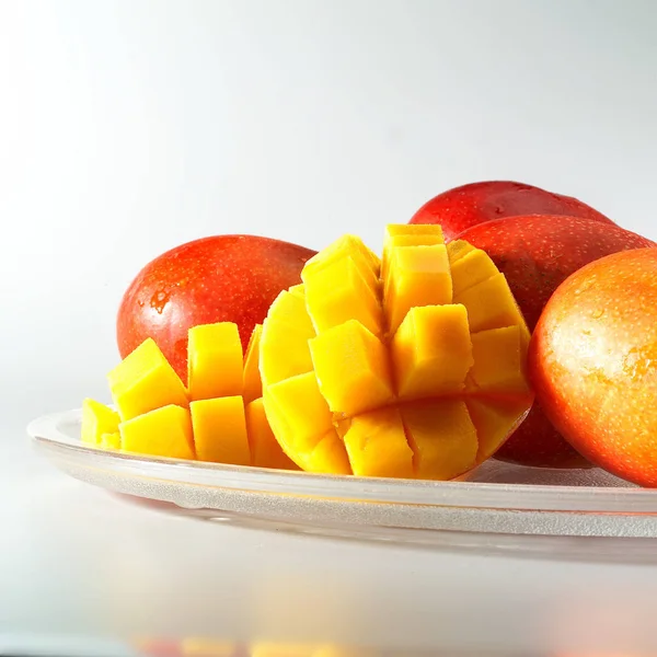 Zdjęcie z świeże mango — Zdjęcie stockowe