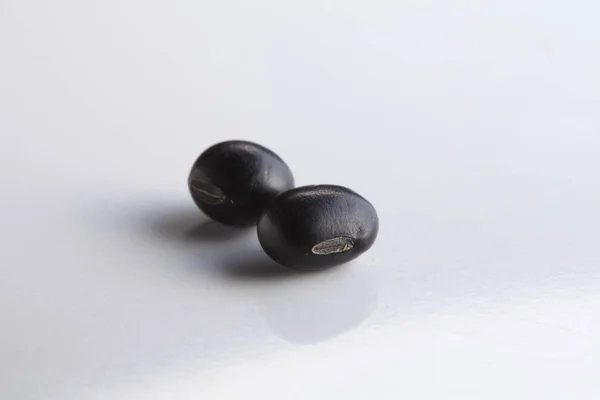 Feijão preto, sementes — Fotografia de Stock