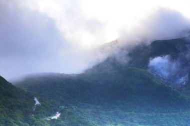 Şaşırtıcı dağlar manzara