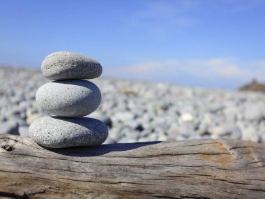 Grop taş ahşap oturum