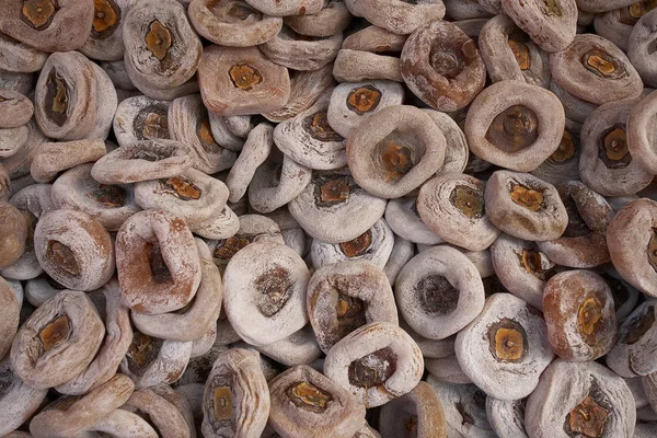 Tortas de caqui de cerca — Foto de Stock