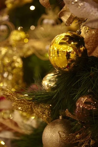 Árbol decorado Navidad — Foto de Stock