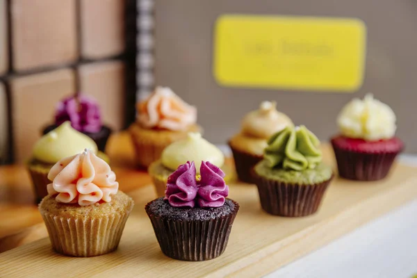 Zoete cup cakes — Stockfoto