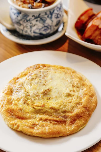 Huevo de Chye-Po frito — Foto de Stock