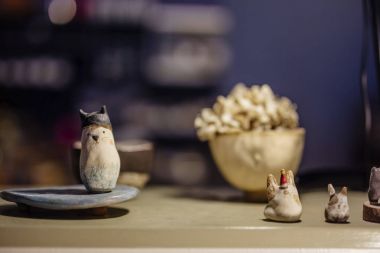 kedi dekorasyon ahşap tablo