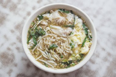 mantı yumurta noodle