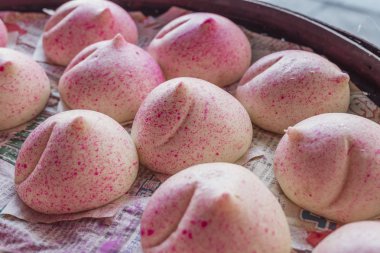 Lezzetli şeftali buns 