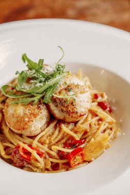 kurutulmuş midye makarna