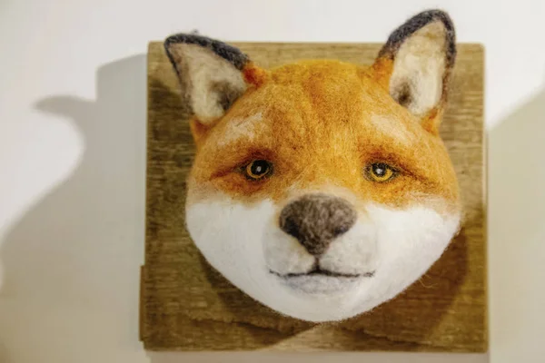 Ull filt fox — Stockfoto