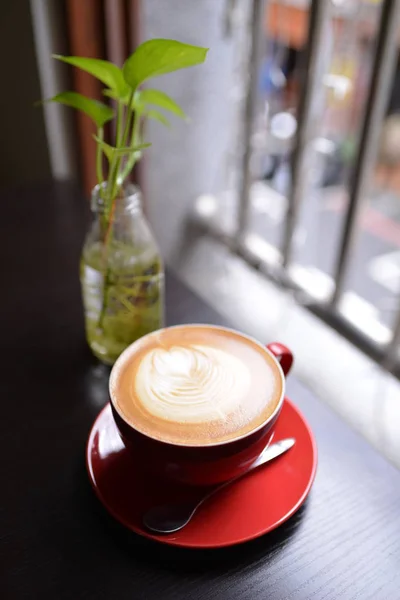 Close-up of garland coffee — Stock Photo, Image