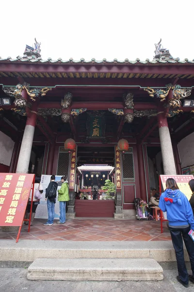 台北关羽寺 — 图库照片