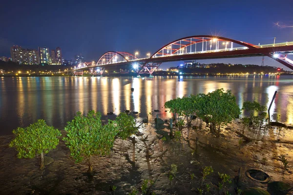 Jembatan modern di Taiwan — Stok Foto