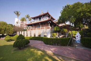 Görünüm Taipei Tayvan Konfüçyüs Tapınağı