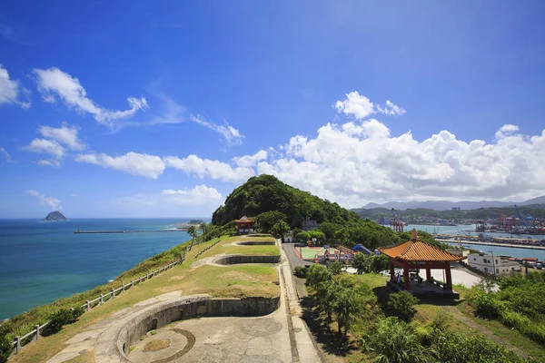 Forte Baimiweng Castelo Holanda Noroeste Porto Keelung Taiwan — Fotografia de Stock