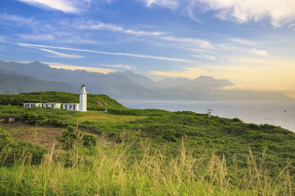 Bitoujiao deniz feneri Ruifang bölgesinde, yeni Taipei, Tayvan.