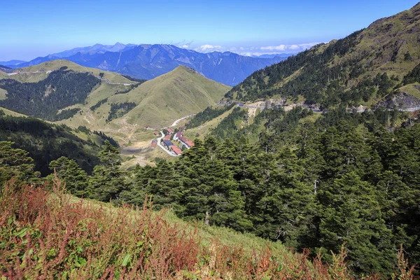 güzel Hehuanshan dağ Merkezi Tayvan