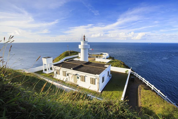 Historic Bitoujiao Lighthouse Ruifang District New Taipei Taiwan — Stock Photo, Image