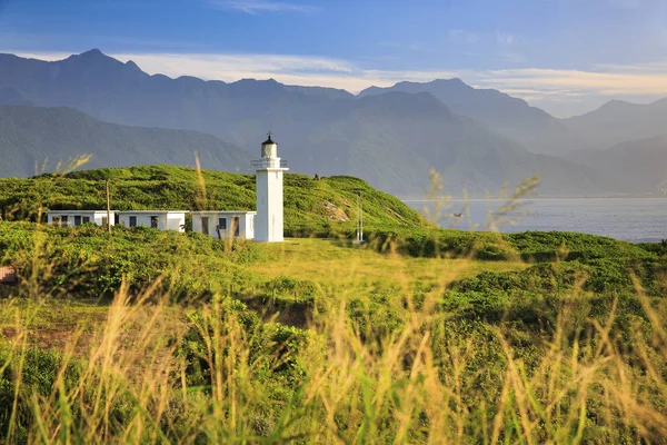 Güzellik Bitoujiao feneri Ruifang bölgesinde, yeni Taipei, Tayvan.