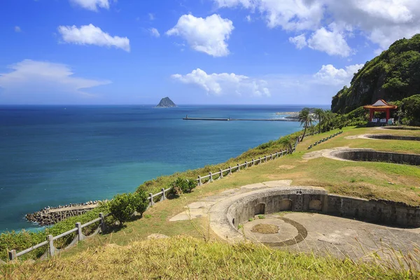 Baimiweng Fort Holland Castle Noroeste Del Puerto Keelung Taiwán — Foto de Stock