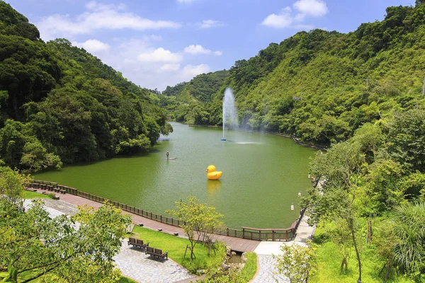 Hermoso Lago Nuevo Taipei Taiwán — Foto de Stock