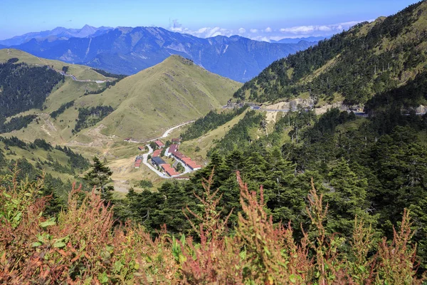 güzel Hehuanshan dağ Merkezi Tayvan