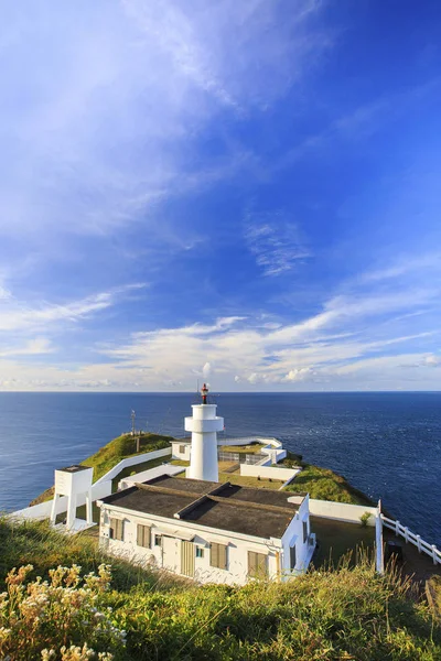 Faro Histórico Bitoujiao Distrito Ruifang Nuevo Taipei Taiwán — Foto de Stock