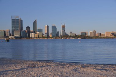 Fotoğraf Güney Perth Avustralya'da kumlu plaj