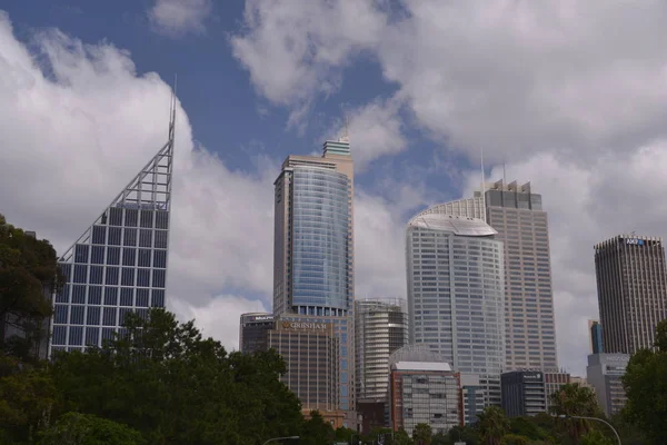 Street View Sydney Sunny Day — Stock Photo, Image