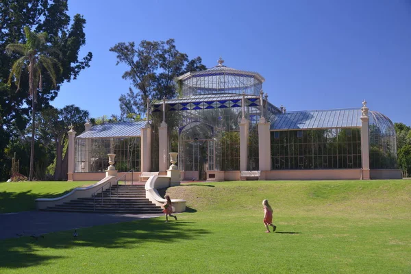 Vyhlídku Adelaide Botanické Zahrady — Stock fotografie