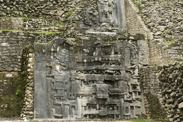 Caracol Mayan Ruins Sunny Day — Stock Photo, Image