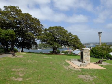 Sydney Observatory bölge manzaraya gündüz