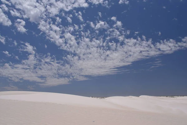 Lancelin Bílé Písečné Duny Pinnacles Západní Austrálii — Stock fotografie