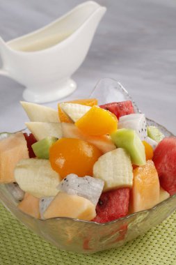 karışık meyve kase, yakın-p görüntülemek 