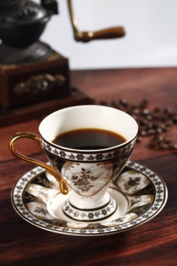 Espresso kahve Kupası, yakından görmek 