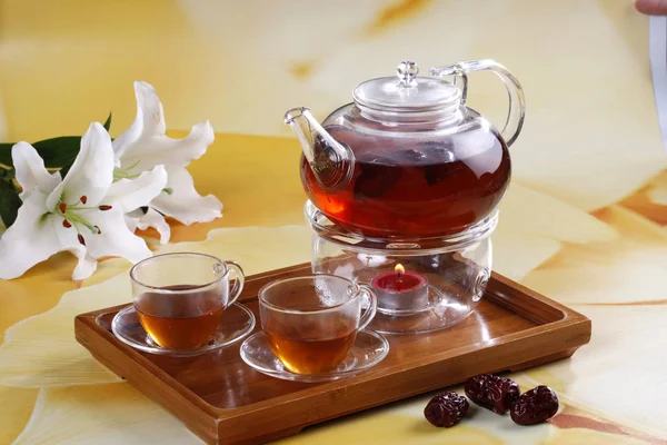 Luo Han Guo Tea Vista Cerca — Foto de Stock