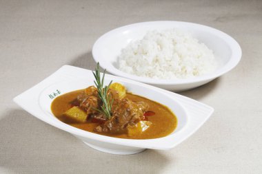 lezzetli köri chcken, yakından görmek 