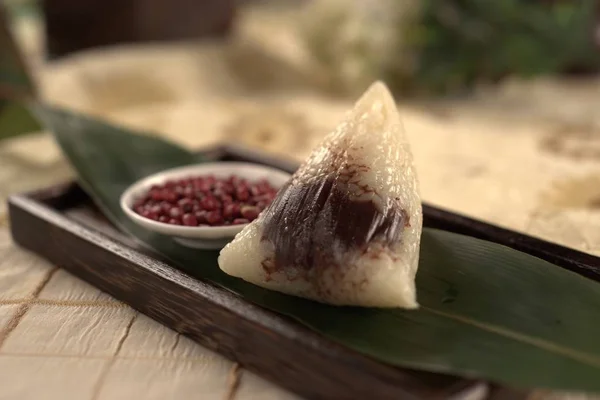 もち米団子のクローズ アップ 伝統的な中華料理 — ストック写真