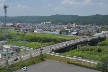 Kuji, Japonya 'nın manzarası