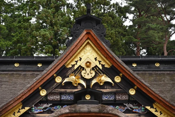 Close View Shrine Decoration Japan — Stock Photo, Image