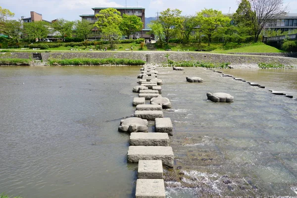 Stone Path Stream Park — Stock Photo, Image