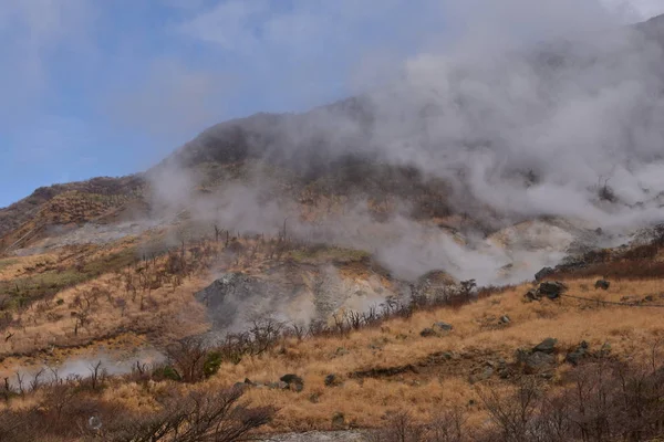 Гора Фудзи Туманом Пейзаж — стоковое фото